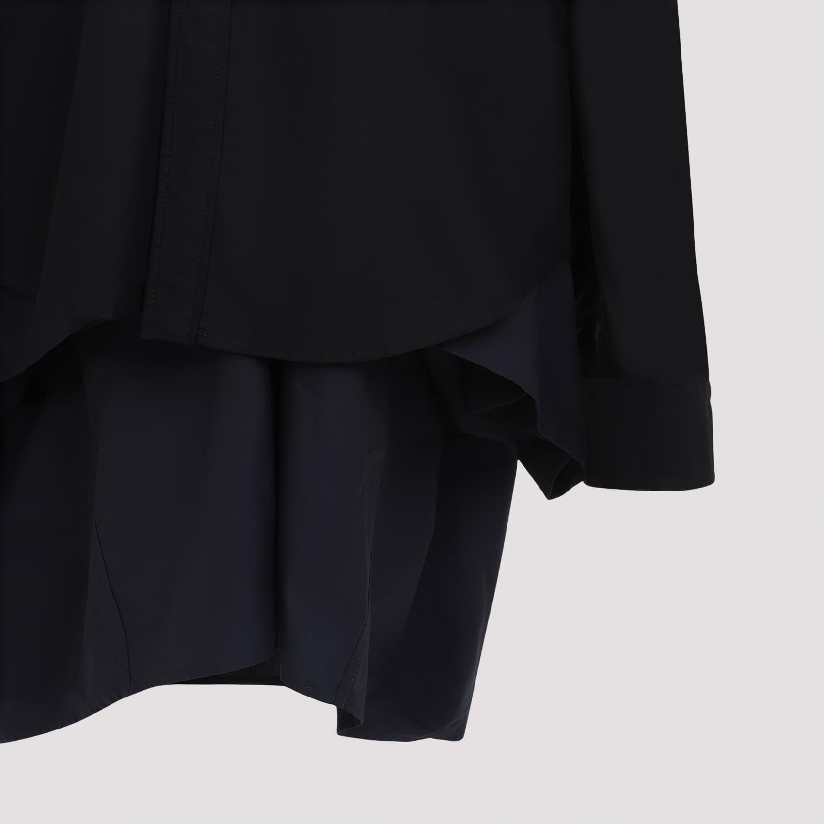 Balenciaga Maxi Patched Shirt Women