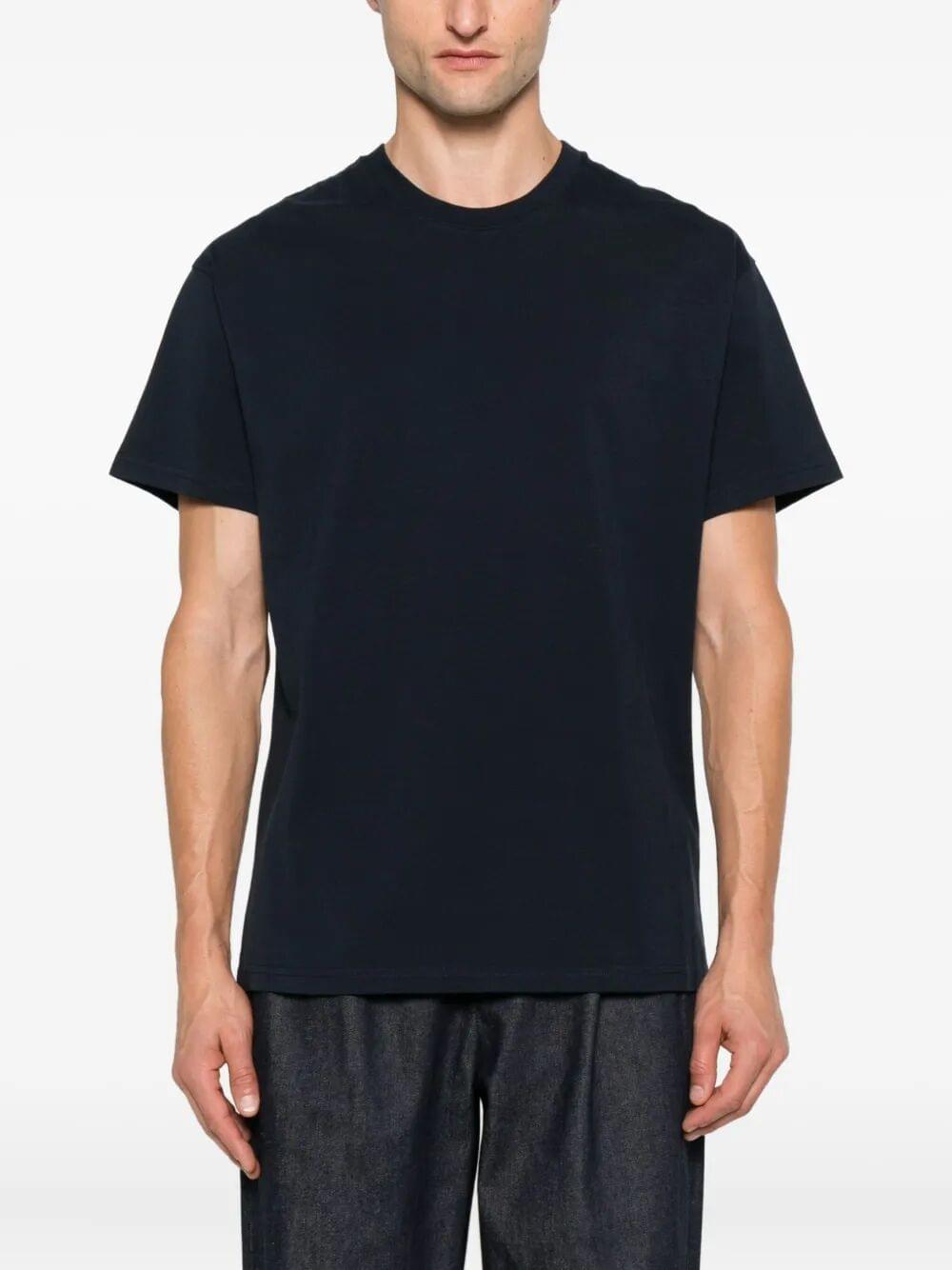 Givenchy Men Cotton T-Shirt With Givenchy Stamp Print
