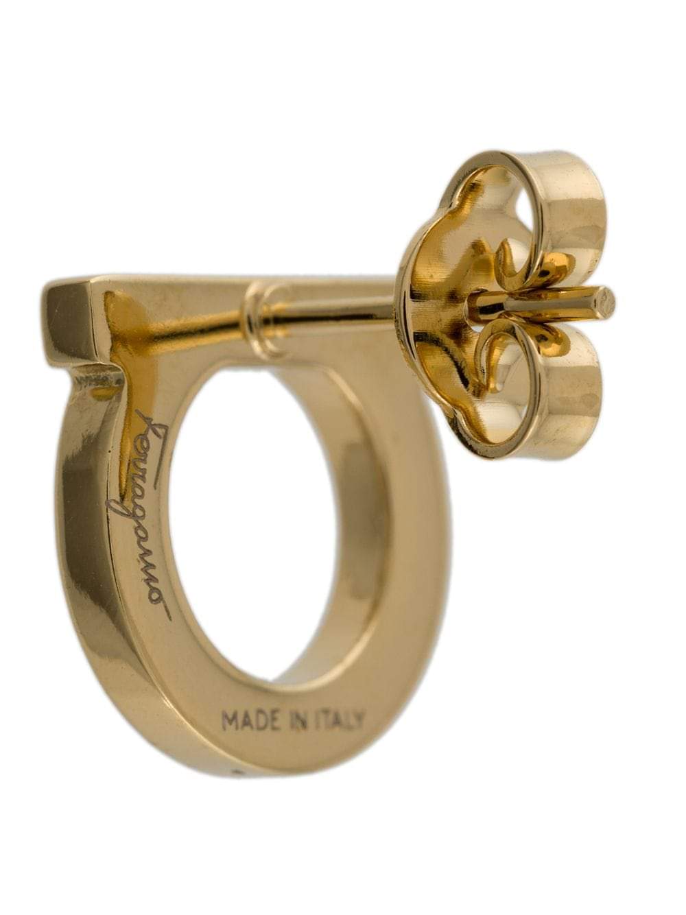Ferragamo Women Gancini Crystals Earrings - L