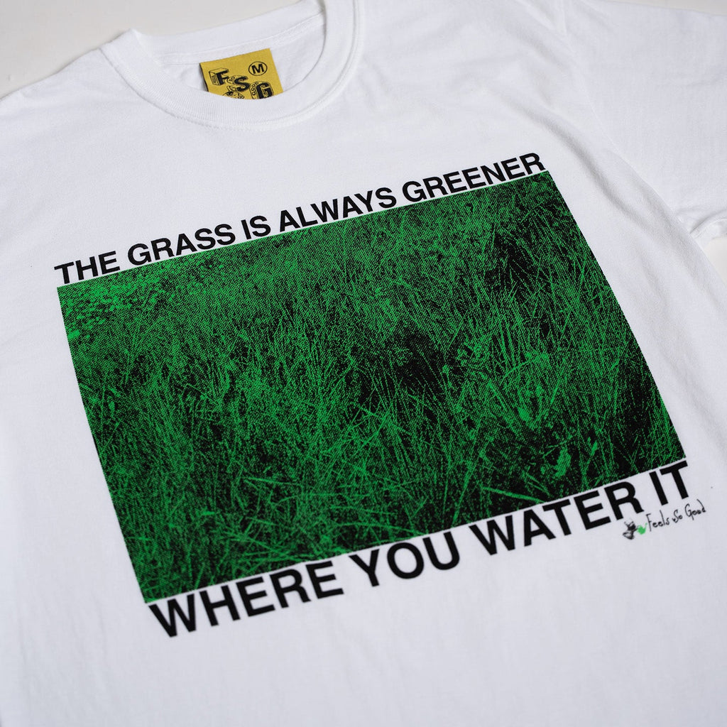 Grass Is Always Greener - White