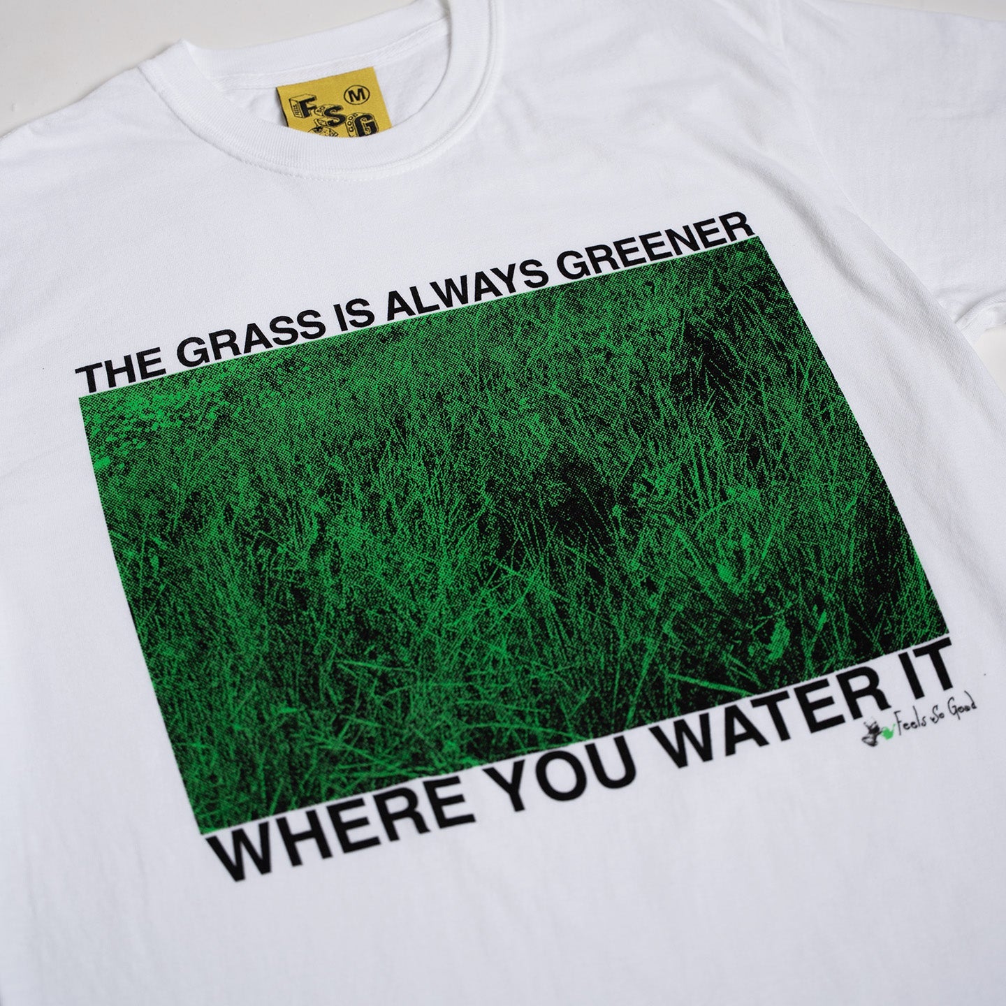 Grass Is Always Greener - White