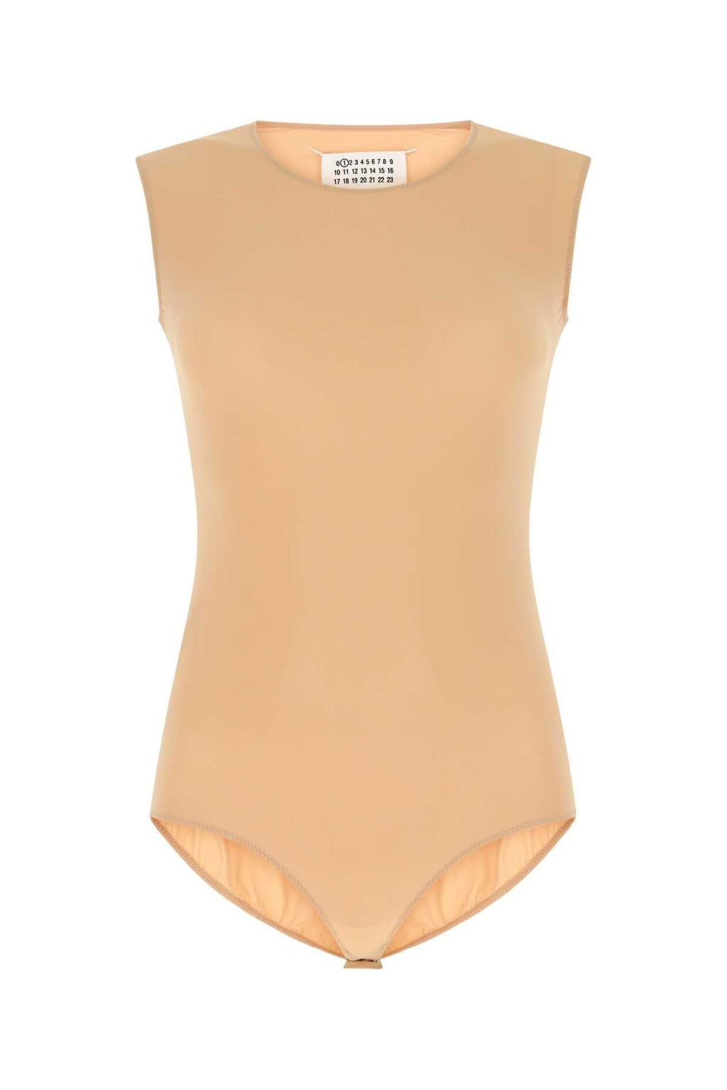 Maison Margiela Women Skin Pink Stretch Nylon Body