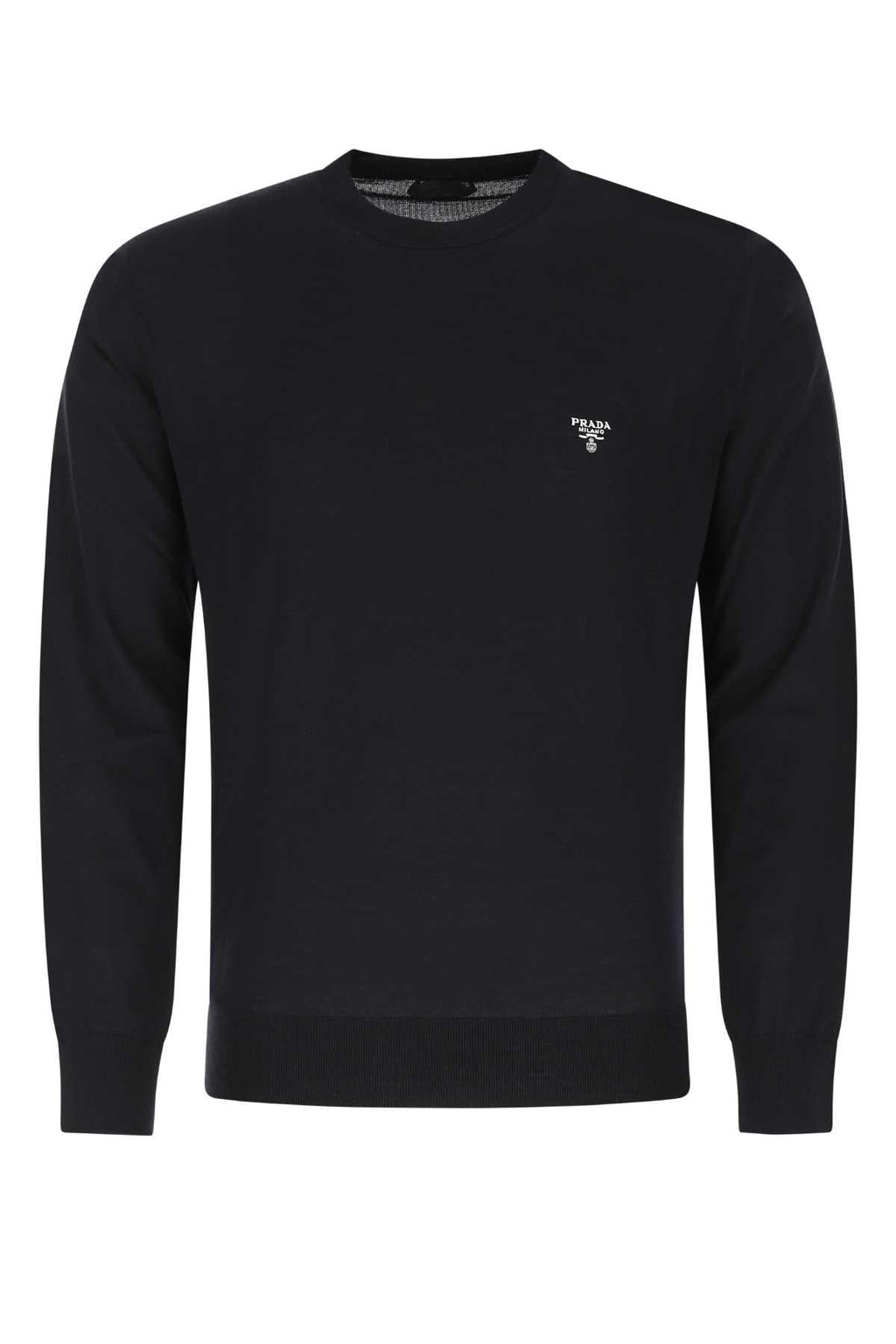 Prada Men Midnight Blue Wool Sweater