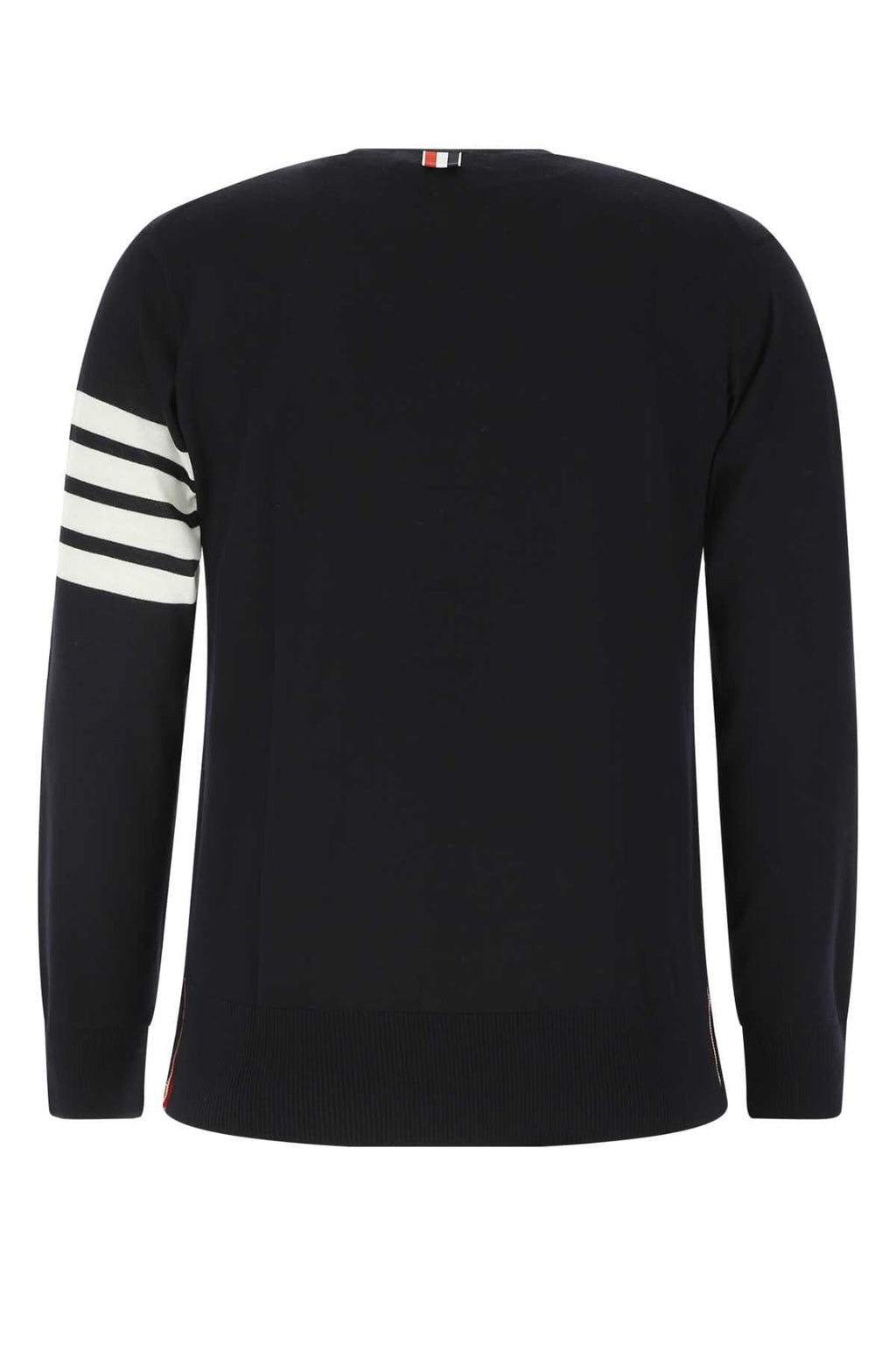 Thom Browne Men Midnight Blue Wool Sweater