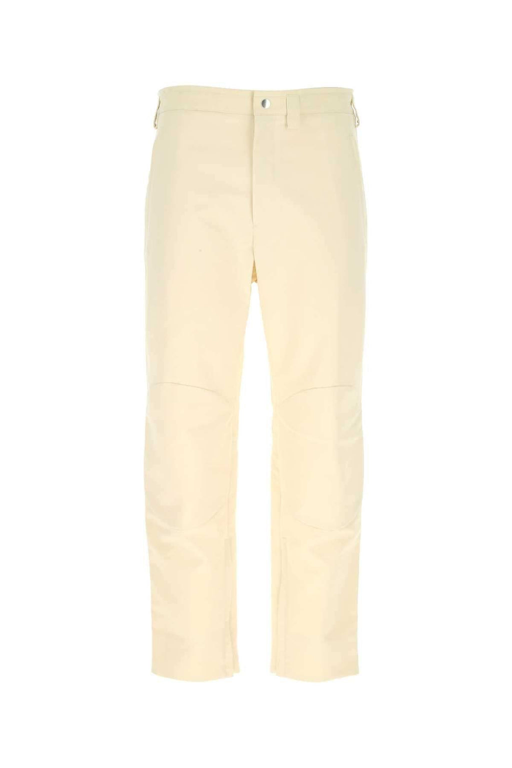 Jil Sander Men Ivory Cotton Pant
