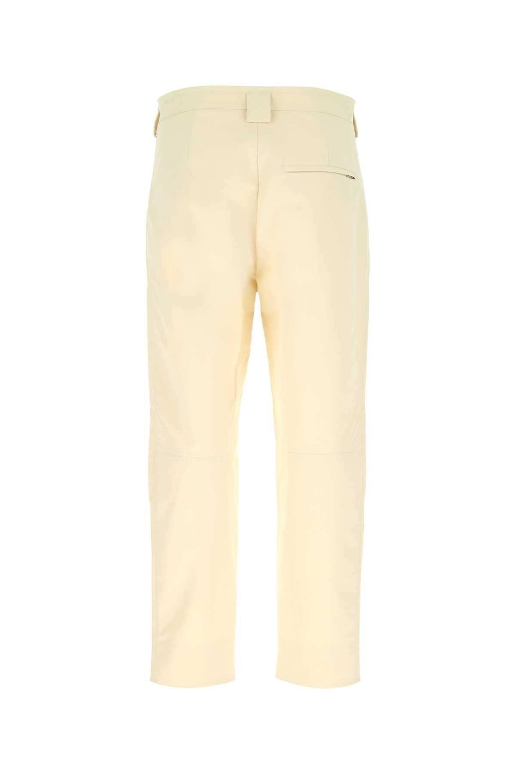 Jil Sander Men Ivory Cotton Pant