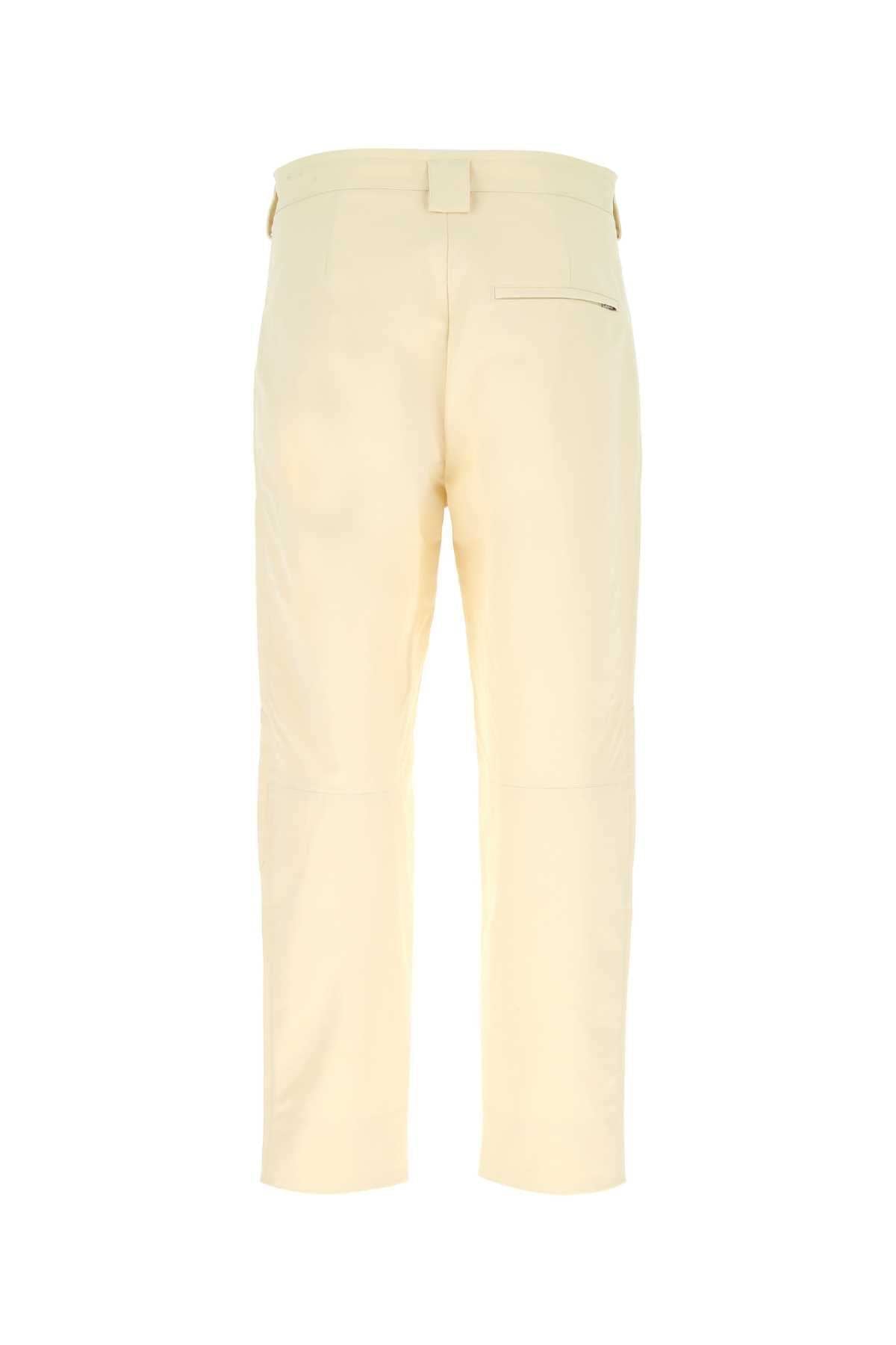 Jil Sander Men Ivory Cotton Pant