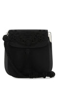 Prada Women Black Nylon Crossbody Bag