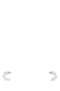 Bottega Veneta Women Transparent Glass Turn Earrings