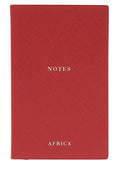 Prada Unisex Red Leather Africa Notebook