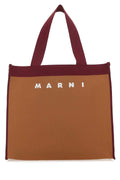 Marni Women Two-Tone Fabric Medium Shopping Bag