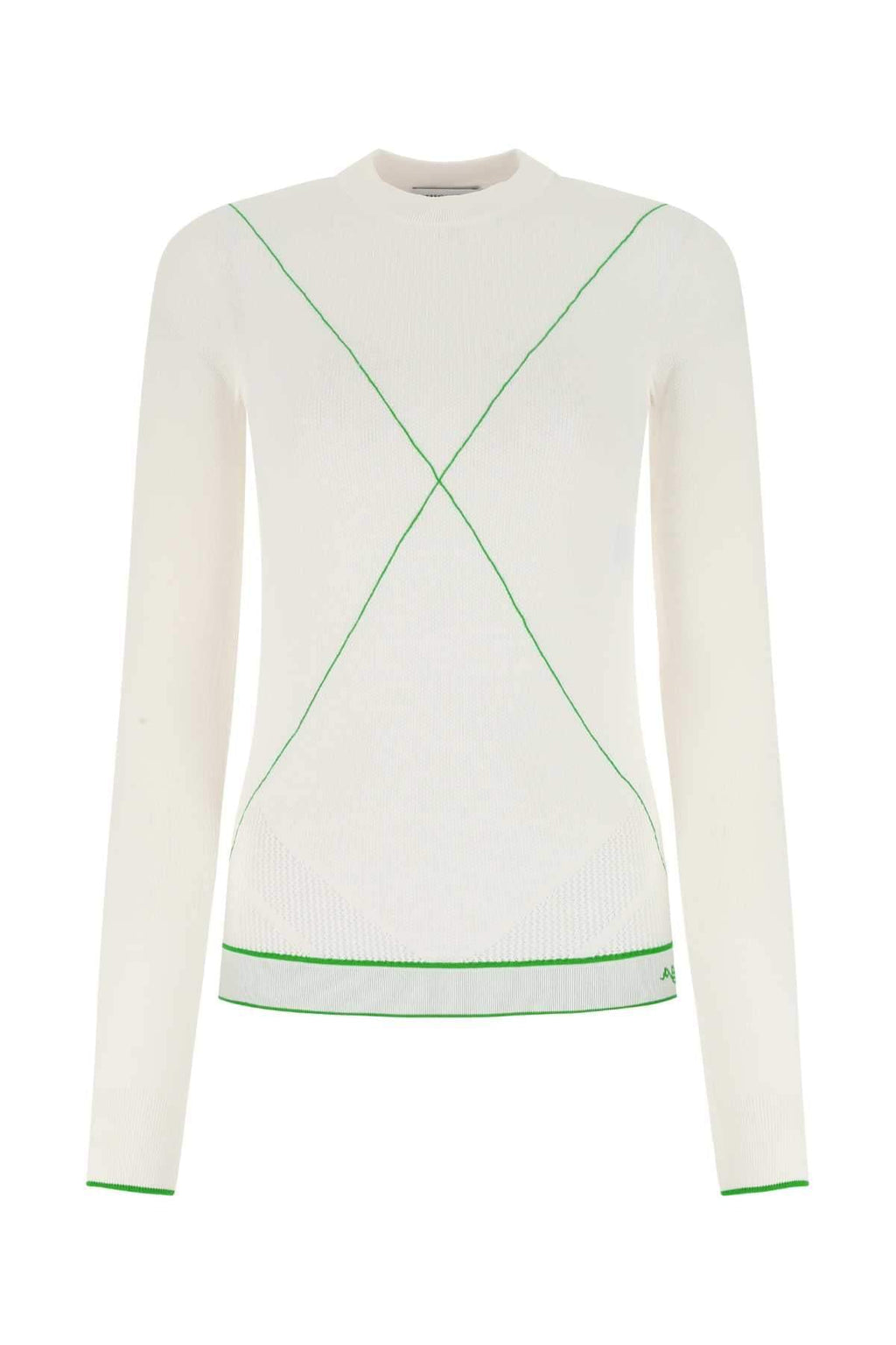 Bottega Veneta Women White Viscose Blend Sweater