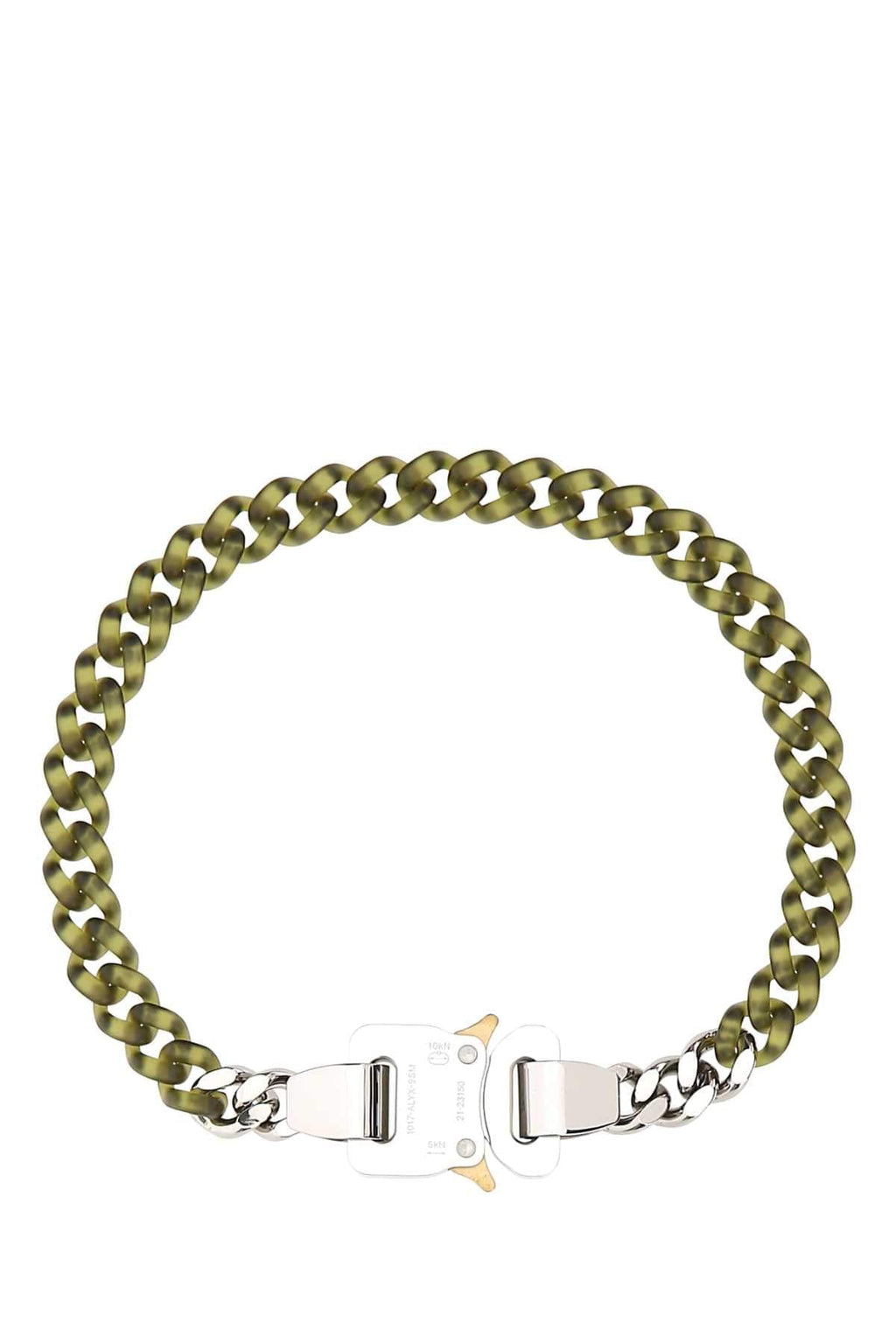 Alyx Men Two-Tone Nylon And Metal Necklace