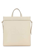 Fendi Men Ivory Medium Go To Shopper Shopping Bag