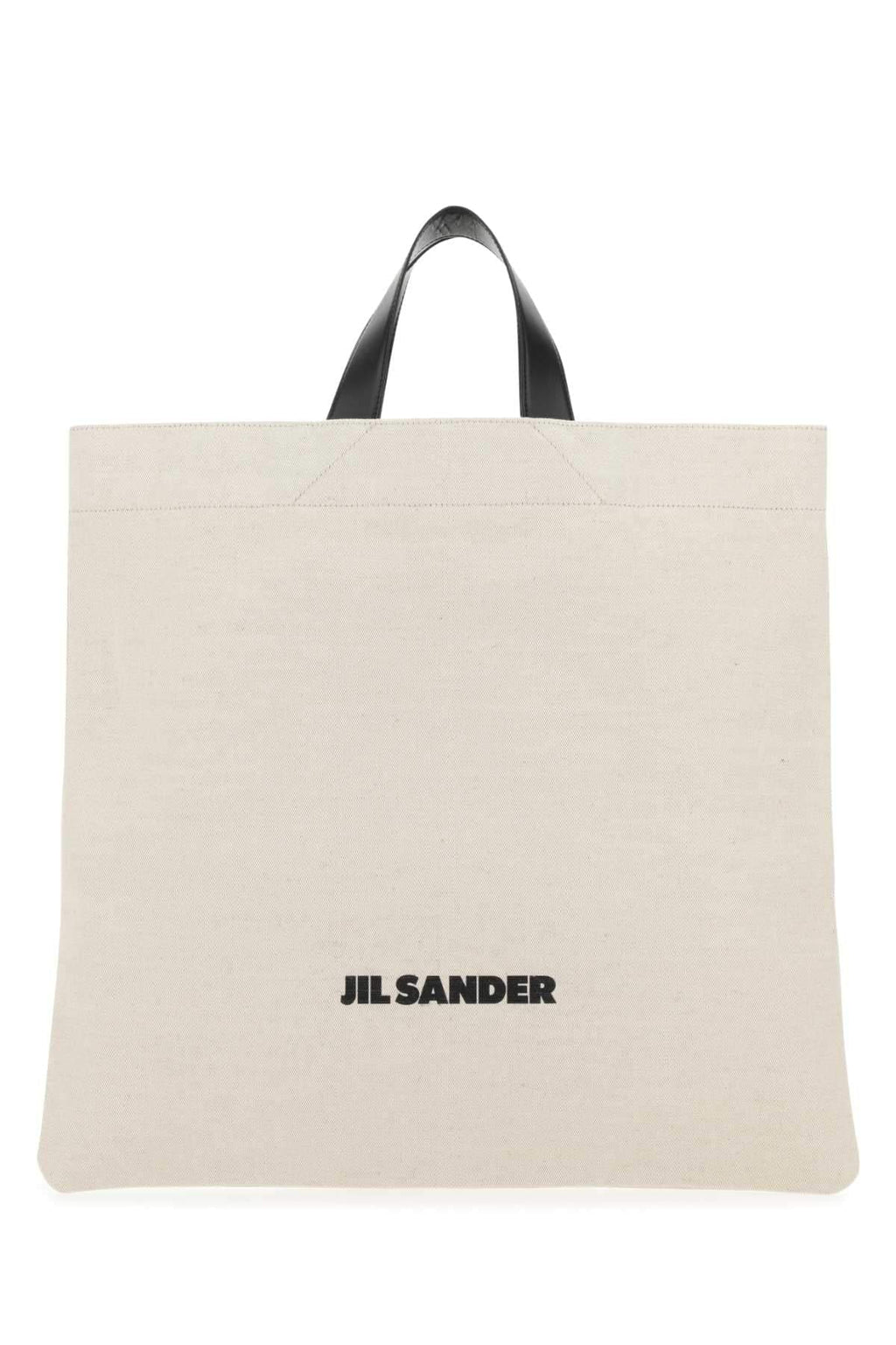 Jil Sander Women Sand Canvas Shopping Bag