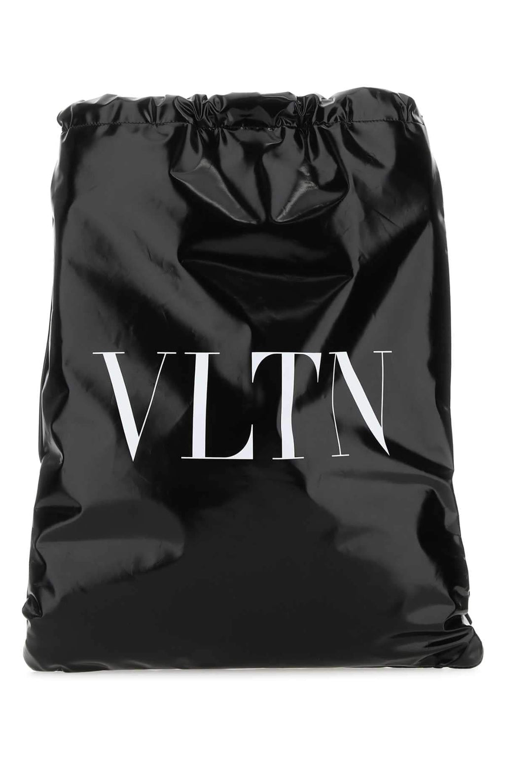 Valentino Garavani Men Black Leather Vltn Sack