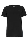 Isabel Marant Etoile Women Black Cotton Aby T-Shirt