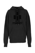 Isabel Marant Etoile Women Black Cotton Blend Mansel Sweatshirt