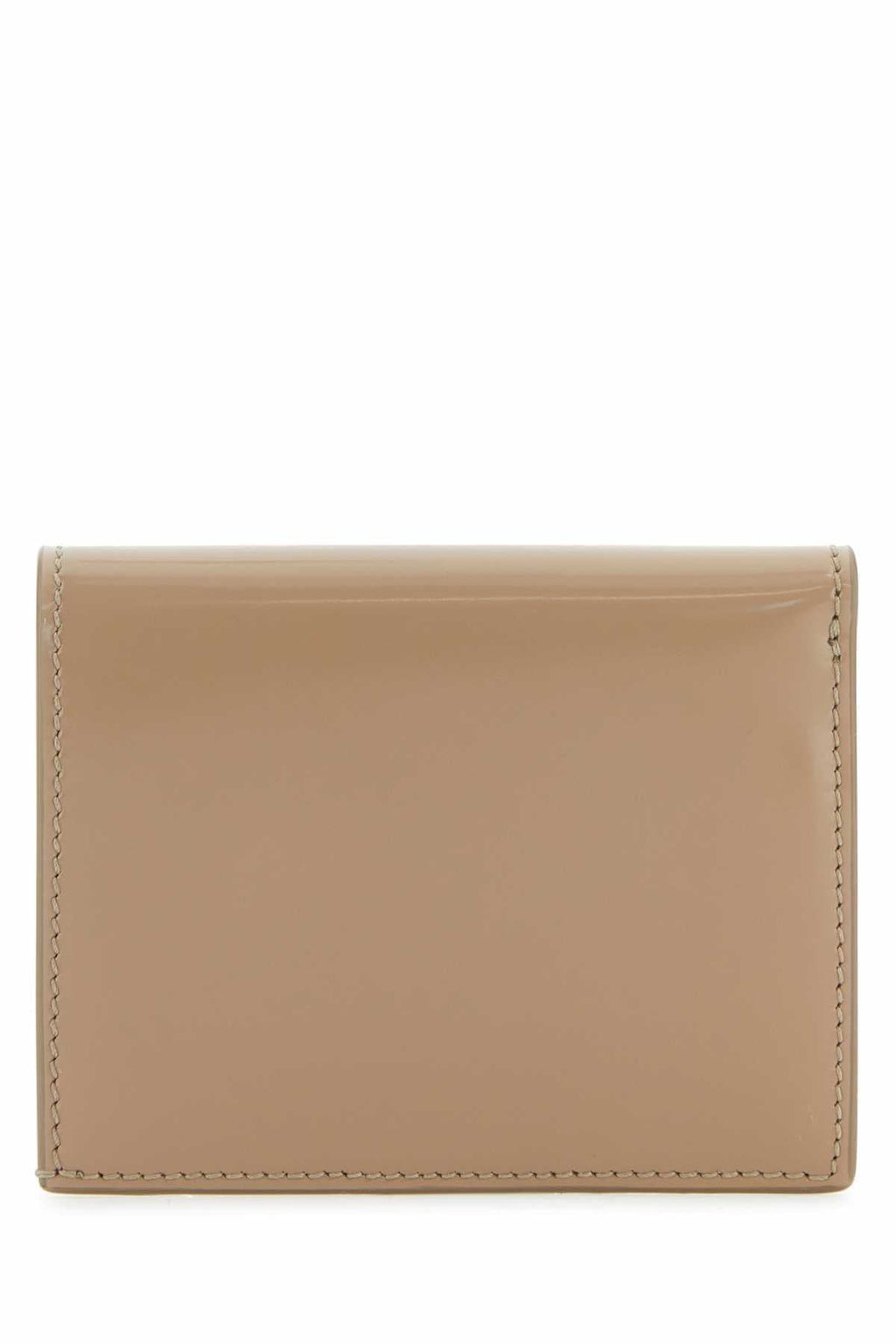 Salvatore Ferragamo Women Beige Leather Wallet