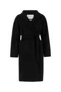 Max Mara Women Black Cashmere Lilia Coat