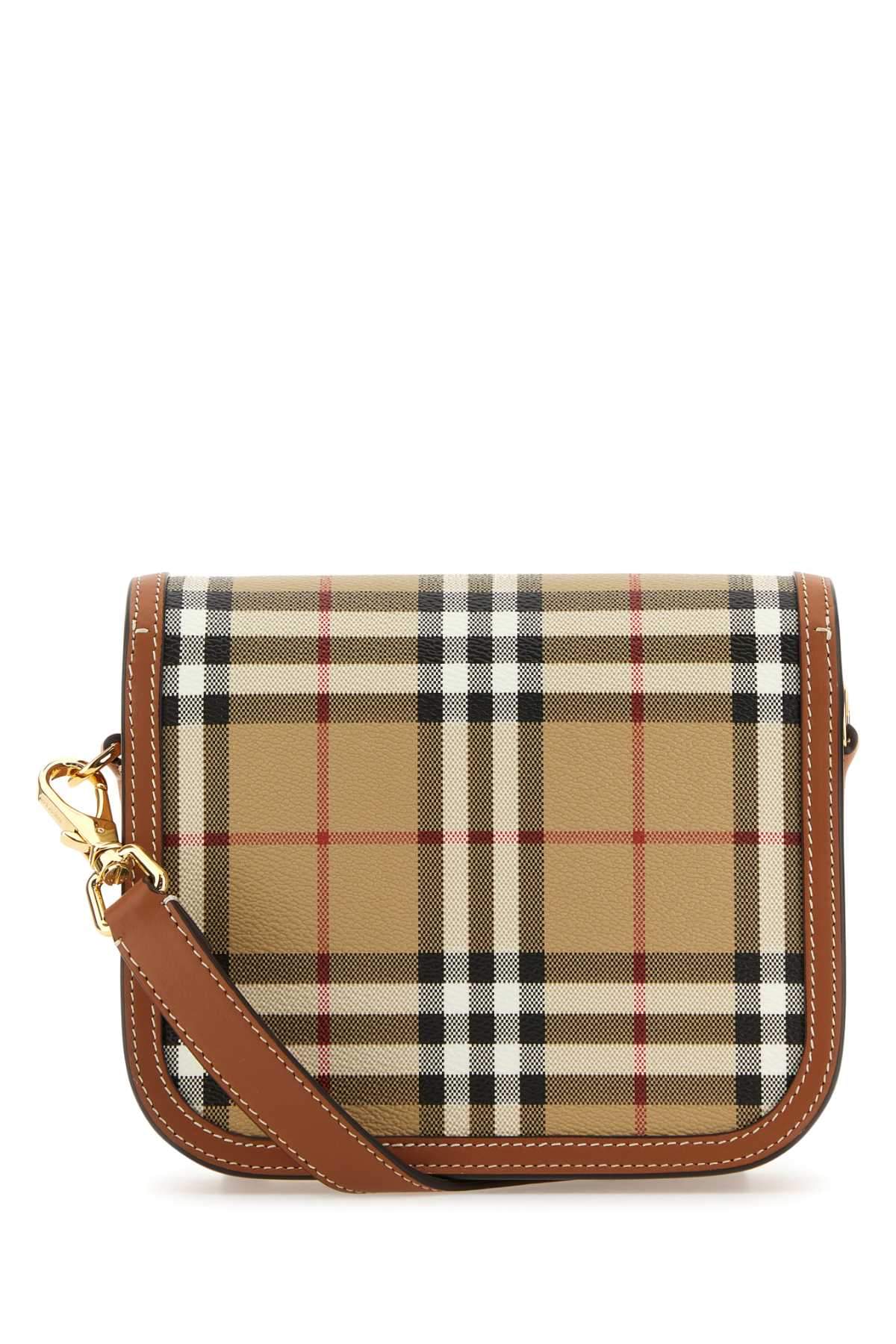 Burberry Women Printed Canvas Small Elizabeth Shoulder Bag