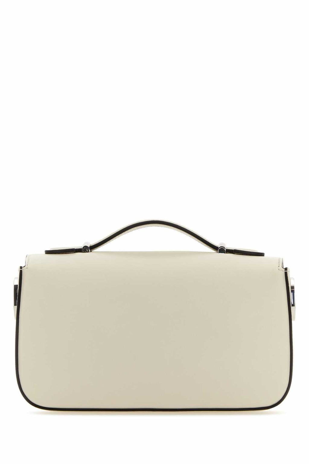 Gucci Women Ivory Leather Mini Petite Gg Handbag