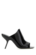 Salvatore Ferragamo Women Back Leather Slide Mules