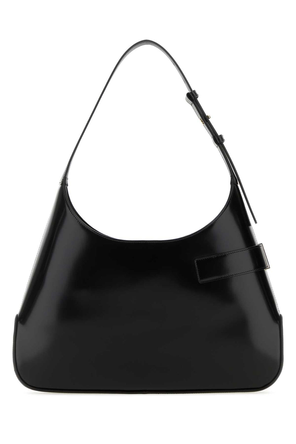 Salvatore Ferragamo Women Black Leather Large Arch Shoulder Bag