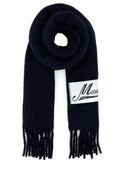 Marni Women Midnight Blue Alpaca Blend Scarf