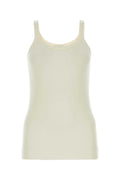 Bottega Veneta Women Ivory Wool Tank Top