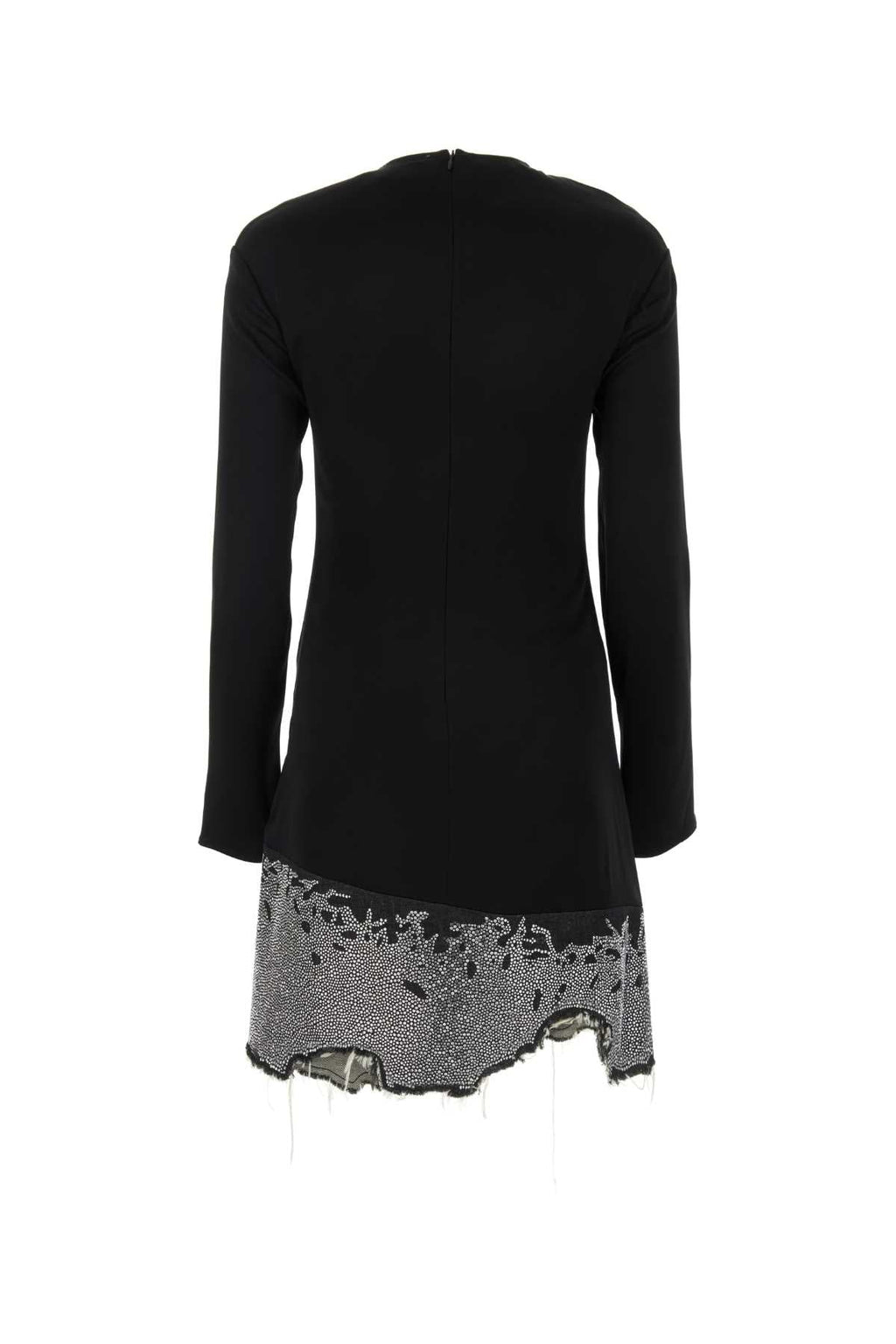 Jw Anderson Women Black Triacetate Blend Dress