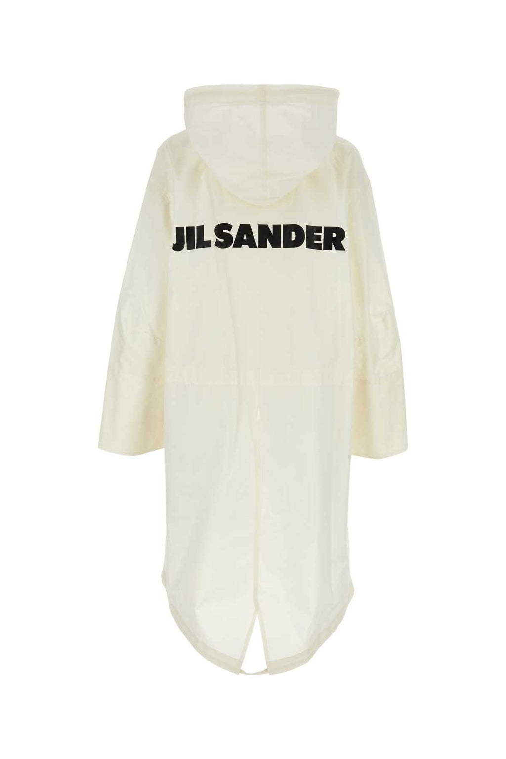 Jil Sander Women Ivory Cotton Parka