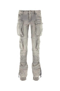 The Attico Women Grey Denim Jeans