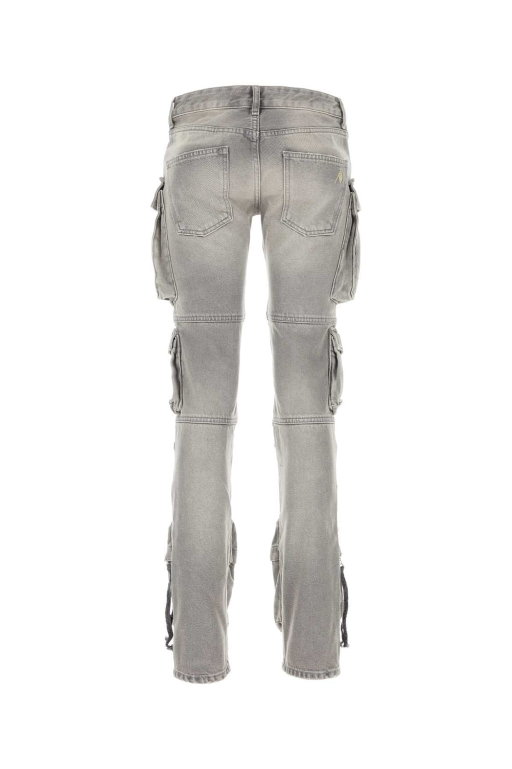 The Attico Women Grey Denim Jeans