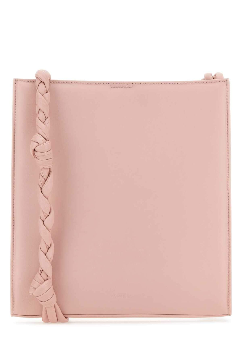 Jil Sander Women Pink Leather Tangle Shoulder Bag