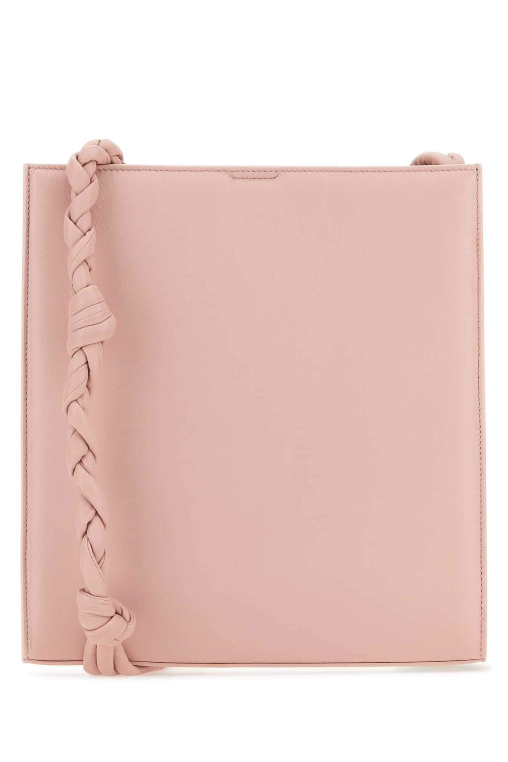 Jil Sander Women Pink Leather Tangle Shoulder Bag
