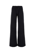 Off White Women Black Cotton Joggers