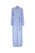 Prada Women Printed Silk Shirt Dress