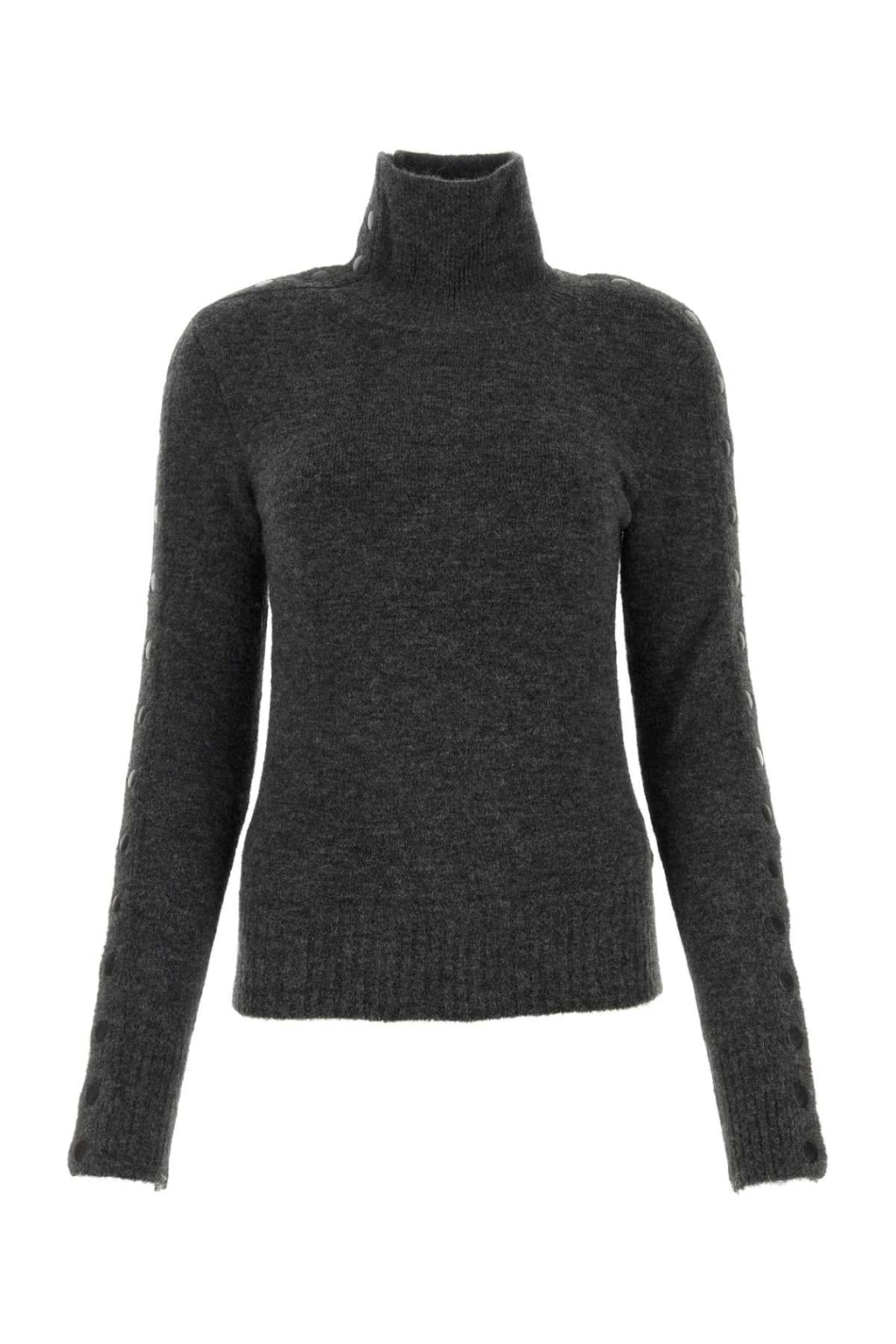 Isabel Marant Women Anthracite Nylon Blend Malo Sweater