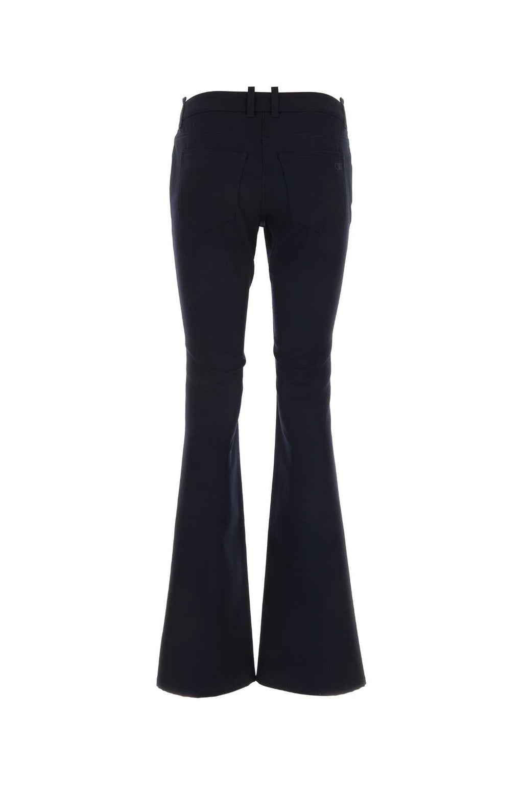 Off White Women Midnight Blue Wool Pant