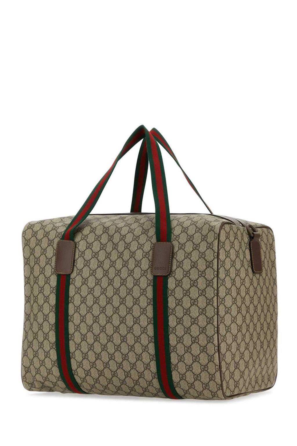 Gucci Men Gg Supreme Fabric Travel Bag