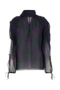 Burberry Women Printed Crepe Blouse