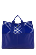 Burberry Men Embroidered Fabric Knight Shopping Bag