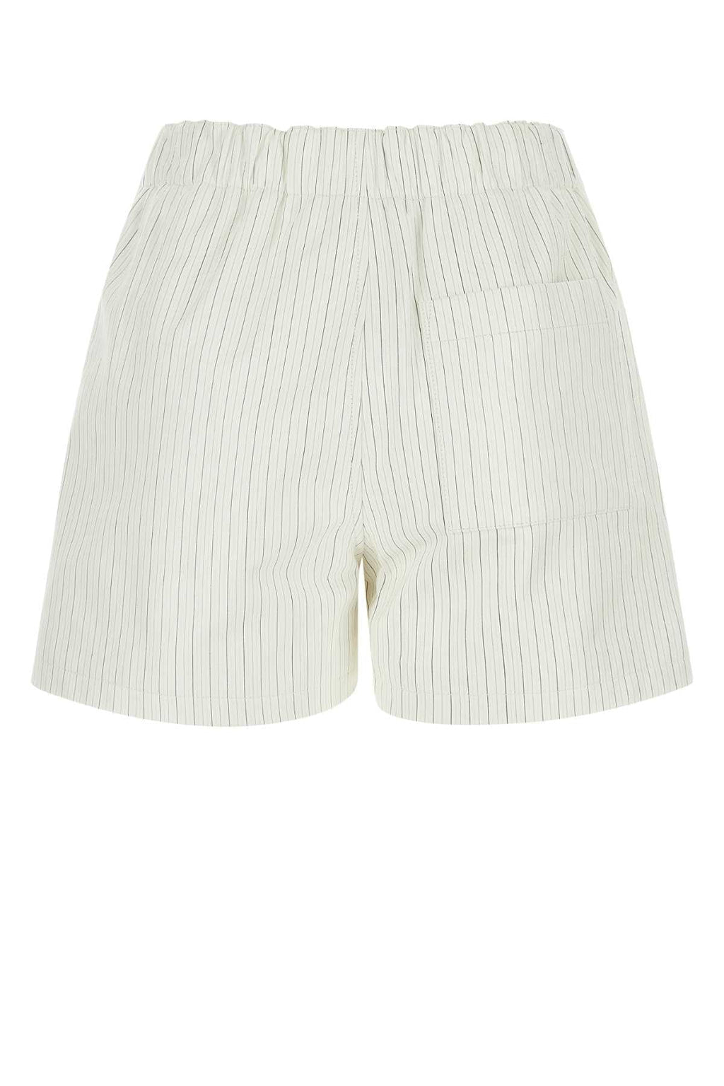 Bottega Veneta Women Printed Leather Shorts