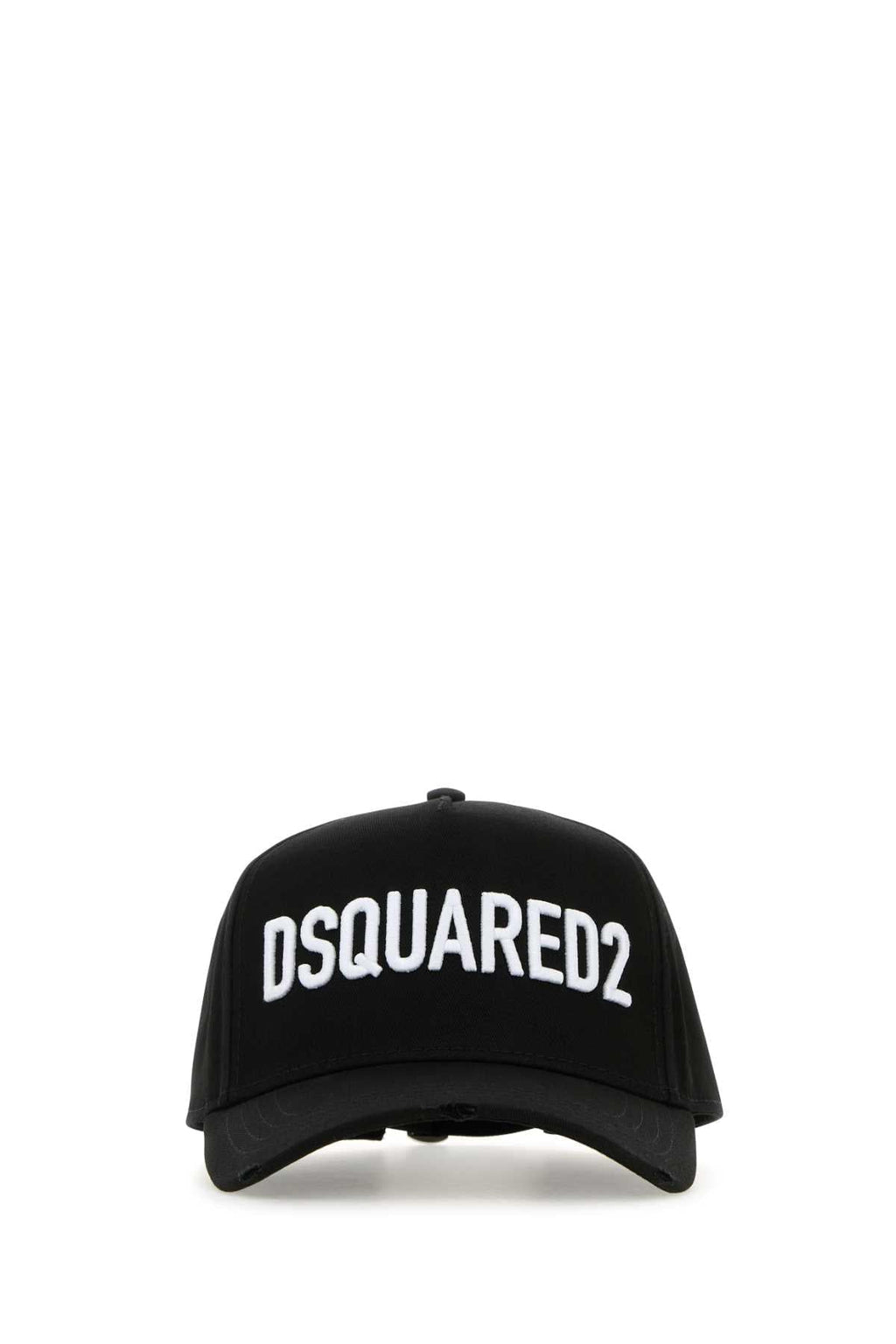 Dsquared Men Black Cotton Baseball Cap