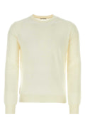 Jil Sander Men Ivory Wool Sweater