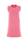 Jil Sander Women Fluo Pink Polyester Mini Dress
