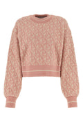 Palm Angels Women Embroidered Nylon Blend Sweater