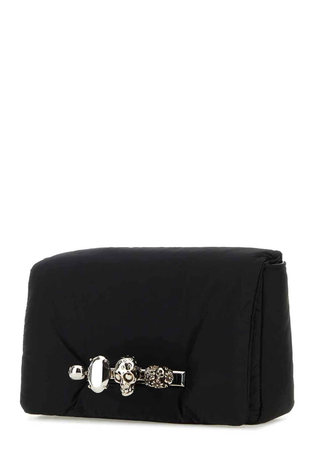 Alexander Mcqueen Men Black Nylon The Puffy Knuckle Belt Bag