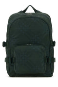 Burberry Men Bottle Green Nylon Blend Check Backpack